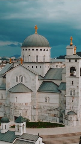 Podgorica, Montenegro: Drone tour of riverfront majesty
