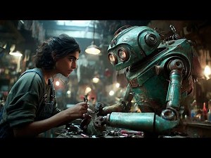 An Alien Robot Covered in Slime for 728 Years Is Recovered, and in Return It Saves Its Human Rescuer