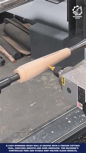 Wooden Component Turning Machine Innovation for Fast and Accurate Handle Production #woodmachine