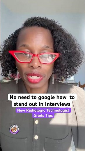 NEW Grad Rad Techs Interview Tips #radiology #interviewtips #careertips