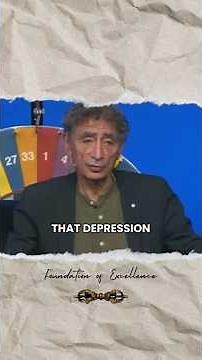 Gabor Maté on depression being caused by the suppression of our rue feelings and emotions.