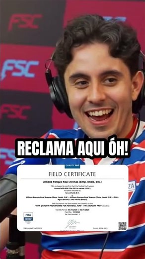 CHORA COM A FIFA AI CROSS! 🤣#PALMEIRAS #ALLIANZ #GRAMADO