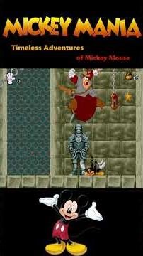 Mickey Mania - Timeless Adventures of Mickey Mouse (SEGA) #shorts #nostalgia #retrogaming #gaming