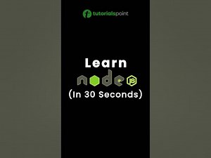 Learn Node.js in 30 Seconds shorts nodejs