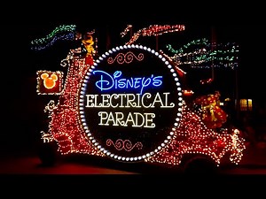 Main Street Electrical Parade in Disney World 4K 2016 - Pinocchio's Pleasure Island Breaks Down