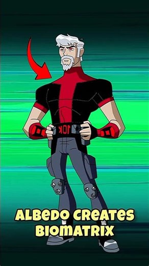 ALBEDO CREATES BIOMATRIX ! Can Albedo Create Biomatrix Theory Explained #shorts #ben10