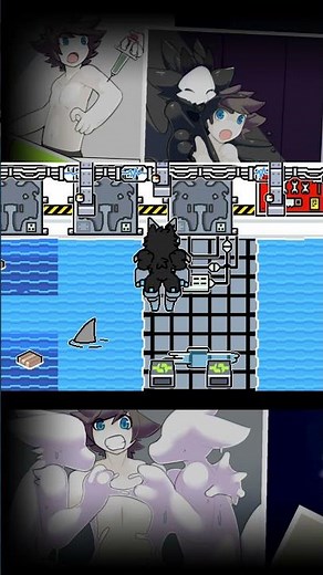 Robot Hypnosis Cat Transfur in Changed Special #changed #game #cute