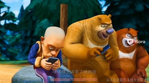 能二才是真正的超影吗!光头强觉醒!