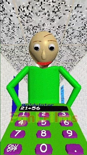 Baldi Holds a Calculator?? (Ft. 67) #baldisbasics #baldi #animation #pghlfilms #art #roblox