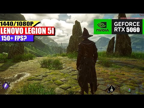 Lenovo Legion 5i RTX 5060 – Hogwarts Legacy 1440p & 1080p Performance Test