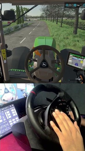 🚜 Farming Simulator with a Steering Wheel: Immersive Gameplay!