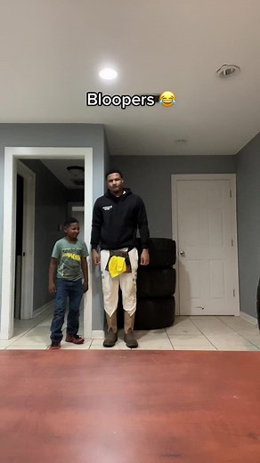 Humorous Dance Bloopers with Adult and Child