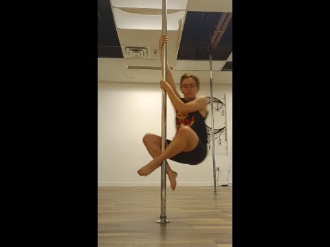 I am learning pole choreography