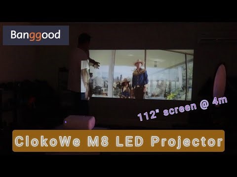 ClokoWe M8 LED Projector