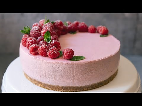 No-Bake Raspberry Cheesecake