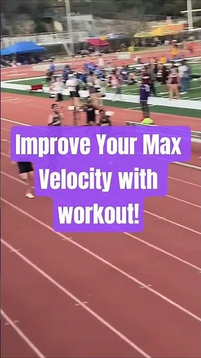 Speed Training - 100m & 200m ⚡ - Best Workout To Increase Max Velocity 🏃💨