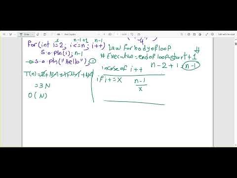 How to calculate time complexity part 3
