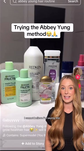 Abbey Yung on Instagram: "The Abbey Yung Method Step #11! The final (& also completely optional) step in this haircare routine- between-wash care! This step is specifically for those of you that feel like your hair needs some extra help between washes. If it starts looking and feeling dull, dry and tangled and you want to make it softer, smoother, and shinier, re-conditioning on your lengths & ends will help tons. If you heat style between washes, I highly recommend applying a heat protectant. A