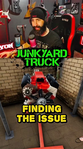 Junkyard Truck Engine Diagnostic Gameplay #junkyardtruck #cargames #simulatorgames #gameplay #trucks