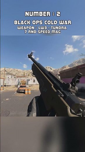 Top 4 Reload SNIPER FAST MAG [Black ops COLD WAR ] #warzone #callofduty #gaming