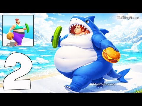 Fat 2 Fit – Body Transformation Runner Gameplay Walkthrough Part 2 (iOS, Android)