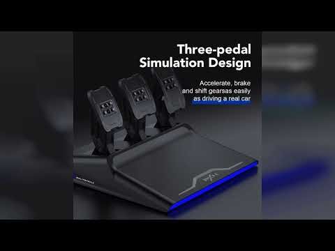 Review: PXN V99 PC Racing Wheel, Real Force Feedback Steering Wheel with Pedals and Shifter, D...