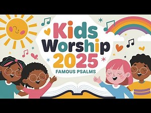 Kids Worship 2025: Gospel Songs for Children Inspired by Famous Psalms | Christian Music for Kids
