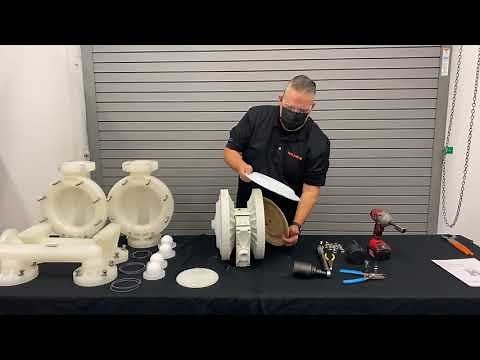 How to Disassemble a 2 in. Bolted Plastic AODD Pump