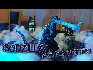 Godzilla action figure set series Godzilla 2004 figure review!