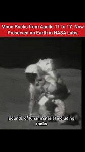 Incredible lunar rocks captured on video! These samples were brought back to Earth by NASA astronauts during the Apollo missions between 1969 and 1972 — starting with Apollo 11, the historic first Moon landing in July 1969. Each rock holds clues about the Moon’s formation, volcanic history, and the mysteries of our nearest celestial neighbor. Take a closer look at these pieces of space history! 📹 Video credit: NASA / Wikimedia Commons #MoonRocks #ApolloMissions #NASA #LunarExploration #SpaceSci