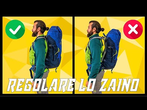 Come mettere, regolare e indossare correttamente lo zaino da trekking | Trekking & Outdoor Tutorial