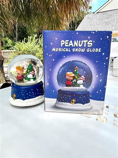 PEANUTS Snoopy 50th Anniversary Collectible Snow Globe | New in Box | Hallmark - Etsy
