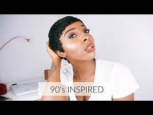 90s Inspired Pixie Cut Wig Review | Outre Duby Wig