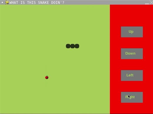 snake game on pygame | snake