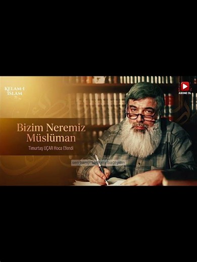 How Are We Muslim? | Timurtaş Hoca Efendi #religiouschat #religiousvideos #prayer #islam