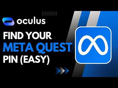 How to Find Your Meta Quest Pin !