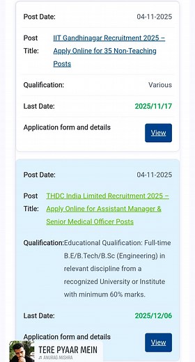 7.8K views · 14 reactions | https://rightjobalert.com/iit-gandhinagar-recruitment-2025-apply-online-for-35-non-teaching-posts/ Engineering jobs in IIT #engineeringjobs | Engineering JOBS | Facebook