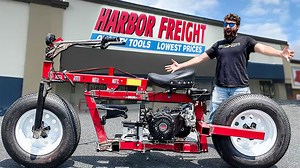 662K views · 5.7K reactions | We used Harbor Freight parts to make an entire motorcycle and your not going to believe how we did it and how well it works, your going to want to check this out | Bikes and Beards | Facebook