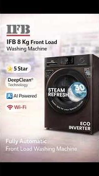 IFB 8Kg Front Load Washing Machine