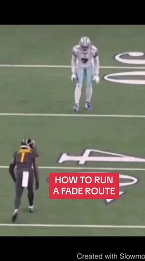 How to Run a Fade Route vs. Zone Coverage
