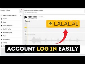 How to Login to Lalal.ai Account 2025?