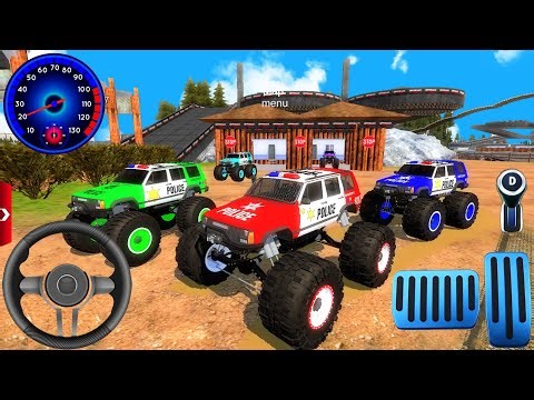 Police 🚔 4x4 Off-Road Car Simulator Driving Games-Car Multiplayer FHD Gameplay.