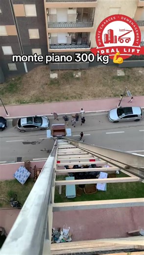 Monte Piano 300kg : Déménagement Difficile