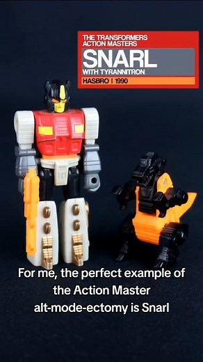 3.7K views · 160 reactions | The Dinobot without the Dino 練 #Transformers G1 Action Master Snarl | Thew's Awesome Transformers Reviews | Facebook