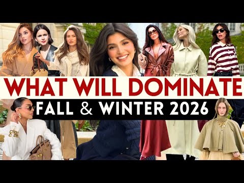 🔴NEW VIRAL Fashion TRENDS That Will Dominate FALL WINTER 2026! | Mia Moda