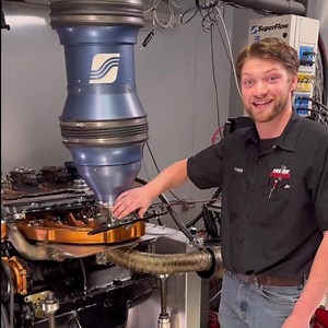 ITS DYNO TIME!! Our Slant 6 is on the SuperFlow Dynos and Flowbenches dyno and running! Its looks SWEET, sounds awesome and is making great power NA. But we’re not stopping there because this thing is getting boosted and then we’re going to see how much power it can make reliably on pump gas! It has taken a ton of work to get here and we couldn’t be happier with the results! What do you think this engine will make naturally aspirated?? Holley COMP Cams Wiseco Aussiespeedusa Gill Welding & Fabric