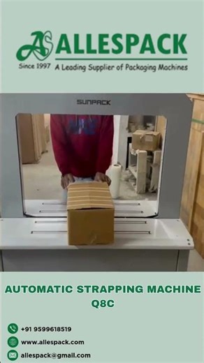 AUTOMATIC STRAPPING MACHINE Q8