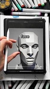 How to Draw FACES with ASARO HEAD!! 🎨👀 #arttutorial