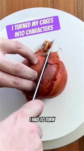 I turned my cakes into characters!