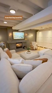 The DIY Basement Reno has sparked many debates, but the one thing everyone seems to agree on is our choice of….Couch! 🛋️😅The Larce Sectional from Ashley has been a dream! One year later, it's still going strong— perfect for all the messes life comes with, and it’s comfy too! Searching for a couch that checks all the boxes? Head to the link in my bio to shop the Larce Collection now!#AshleyCanadaPartner #AD #MyAshleyHomeCanada#larce #larcesectional #couch #basementreno #reno #diyproject #diy #d